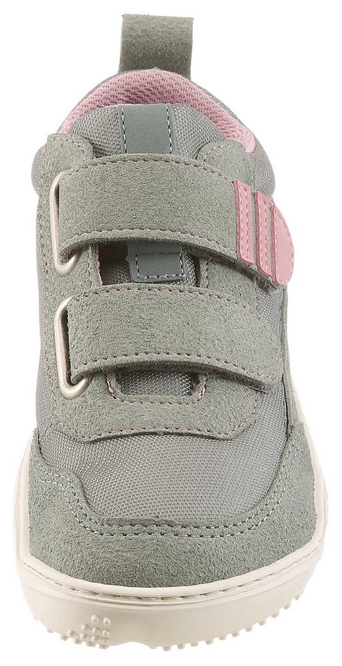 qnuffs Erle Barfußschuh Klettschuh, Halbschuh, Sneaker mit Kontrastbesätzen – Bild 5 von 5