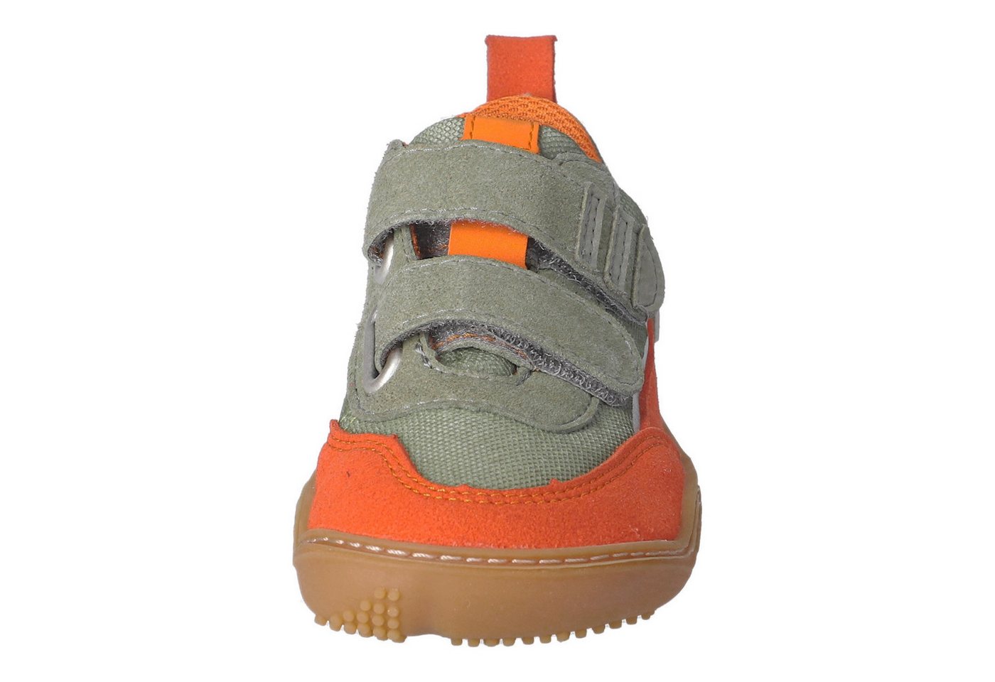 qnuffs Erle Barfußschuh Klettschuh, Halbschuh, Sneaker mit Kontrastbesätzen – Bild 5 von 5