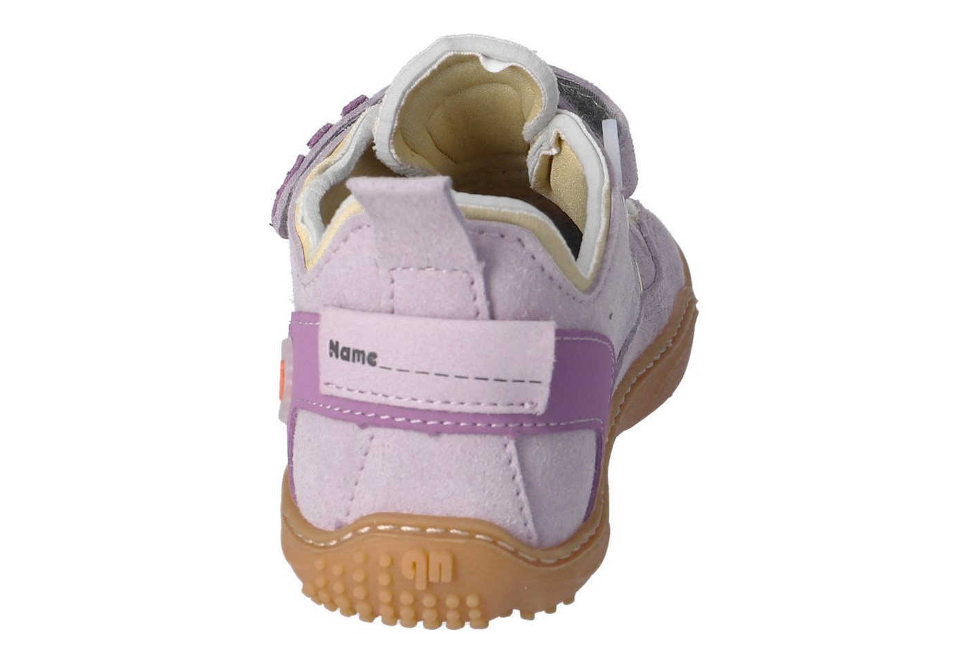 qnuffs Lerche Barfußschuh Sneaker, Halbschuh, Sneaker mit Namenschild an der Ferse – Bild 3 von 5
