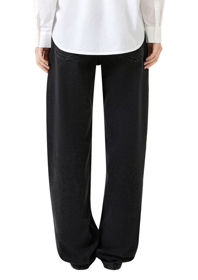 QS 5-Pocket-Hose Barrel Leg Jeans mit Stretch – Bild 2 von 4
