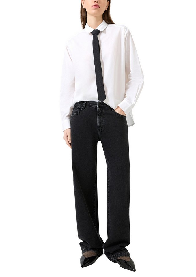 QS 5-Pocket-Hose Barrel Leg Jeans mit Stretch – Bild 3 von 4