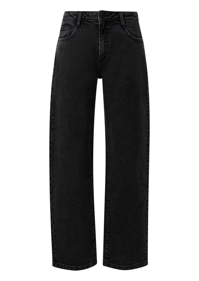 QS 5-Pocket-Hose Barrel Leg Jeans mit Stretch – Bild 4 von 4