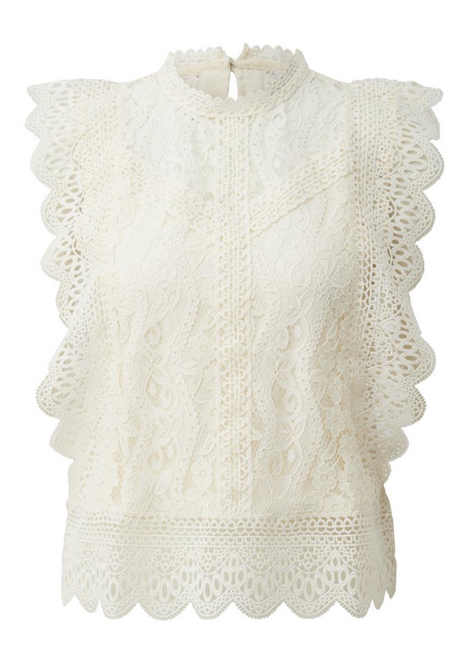 QS Blusentop Bluse Blusentop aus Spitze – Bild 2 von 5