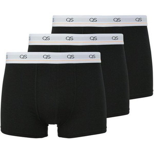 QS Boxershorts (Packung, 3-St) mit Stretchanteil