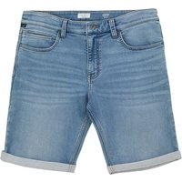 QS BY S.OLIVER Herren Denim-Shorts (Hellblau, 30)