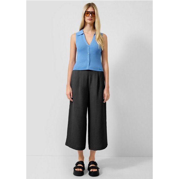 QS Culotte Hose Strukturierte Culotte