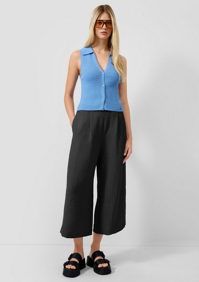 QS Culotte Hose Strukturierte Culotte – Bild 5 von 5