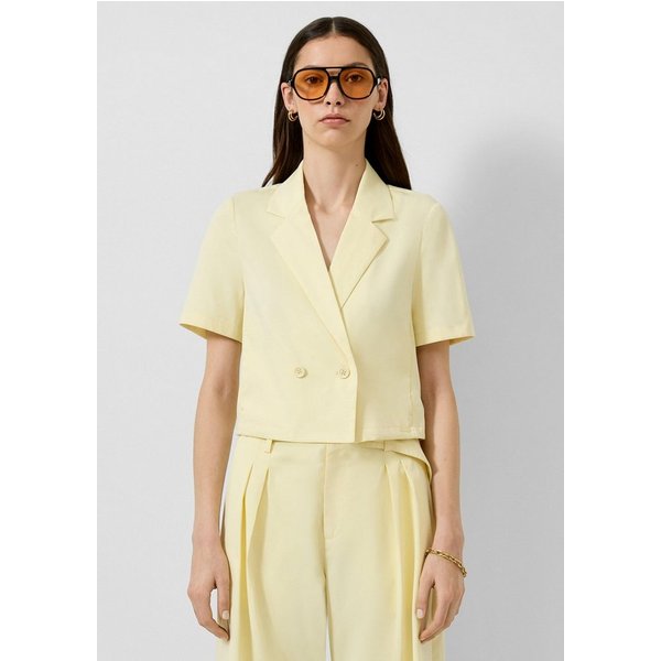 QS Jackenblazer Indoor-Blazer Cropped Blazer