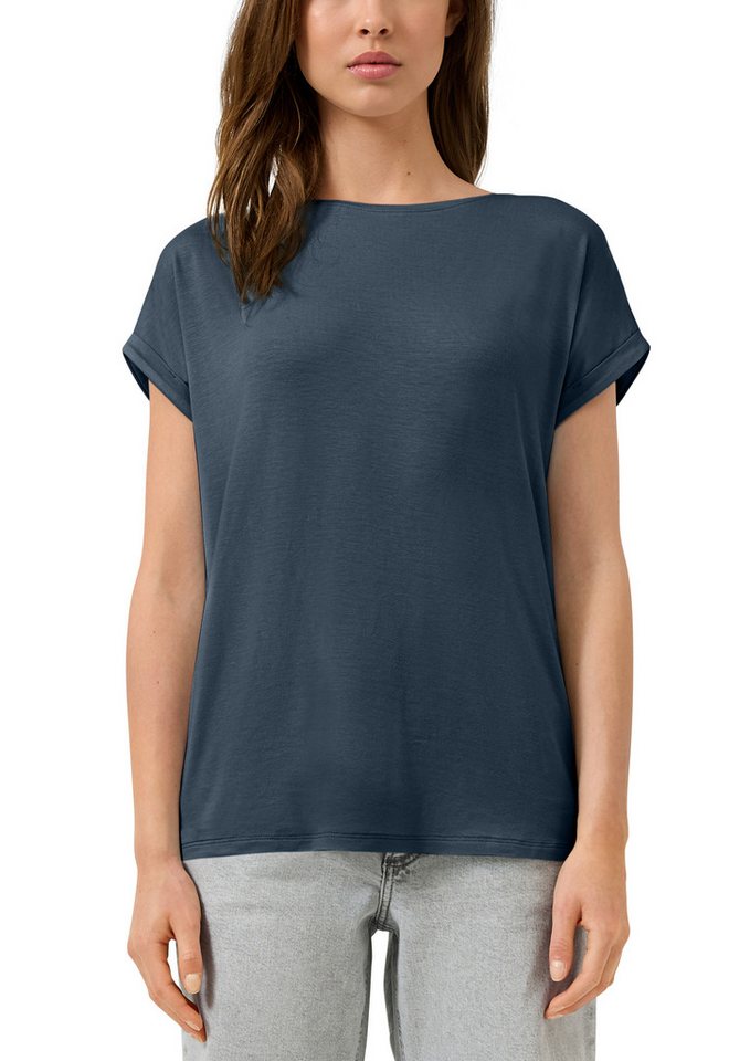 QS Kurzarmshirt mit Ärmelaufschlag – Bild 2 von 5