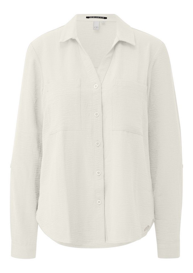 QS Langarmbluse Bluse Bluse mit Turn-up – Bild 2 von 5