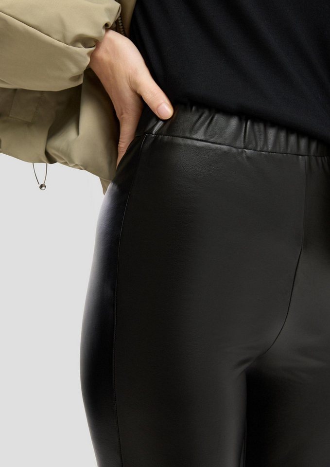 QS Leggings Leggings Leggings in Leder-Optik – Bild 4 von 5
