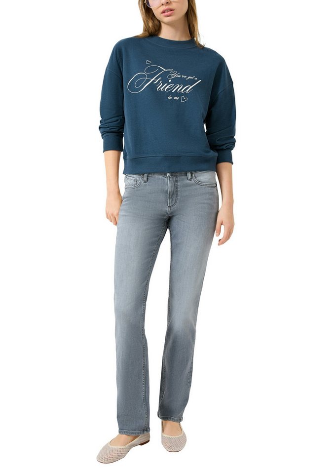 QS Sweater mit Frontprint/Letter-Print – Bild 3 von 4