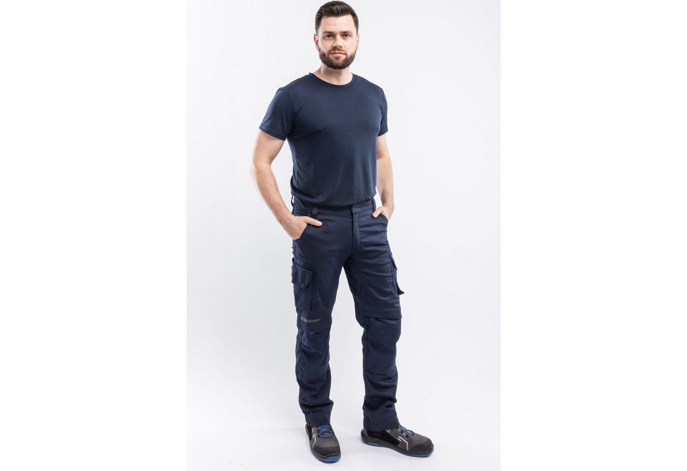 Qualitex Workwear Arbeitsbundhose Arbeitsbundhose Bundhose "Pro+" – Bild 4 von 5