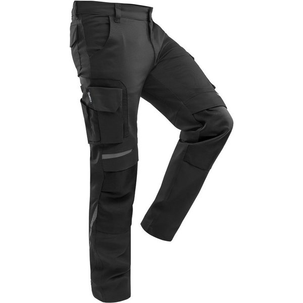 Qualitex Workwear Arbeitsbundhose moderne PROfessionals Herren-Arbeitshose, Stretch-Bundhose Herren (1-tlg) robuste Workwear-Berufshose mit 6 Taschen, mit Kniep