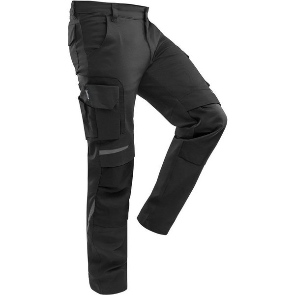 Qualitex Workwear Arbeitshose Bundhose "Pro+" schwarz, Gr. 64