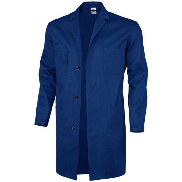 Qualitex Workwear Arbeitsjacke waschbarer basic Berufsmantel - BW 240 g - aus reiner Baumwolle (1-St) standard Laborkittel mit 5 Taschen - Strapazierfähig - Pfl