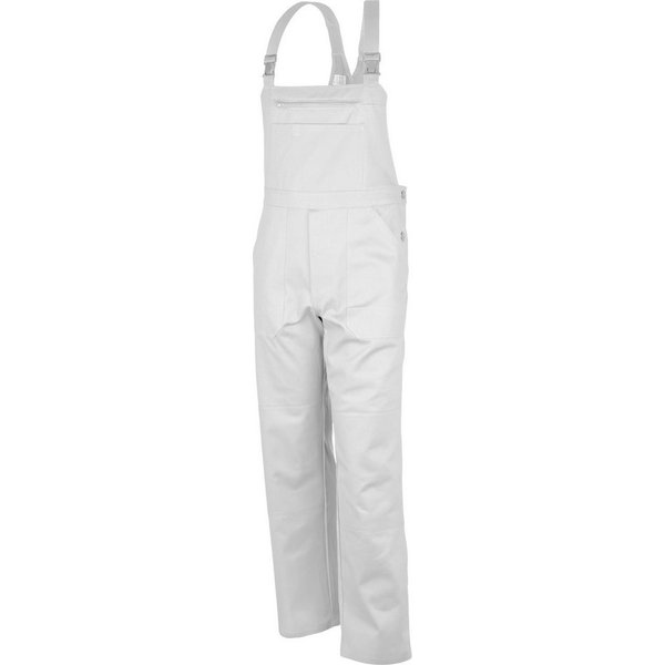 Qualitex Workwear Arbeitslatzhose basic Arbeitshose BW 240 g - waschbarer Blaumann aus reiner Baumwolle (1-tlg) Latzhose mit 7 Taschen - Blickdicht - Strapazier