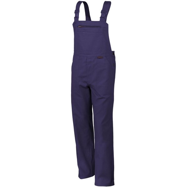 Qualitex Workwear Arbeitslatzhose classical Latzhose - pflegeleichter Blaumann aus reiner Baumwolle