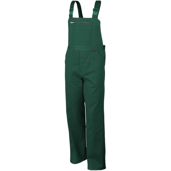 Qualitex Workwear Arbeitslatzhose favorite Latzhose - Arbeitshose aus reiner Baumwolle (BW 320 g) (1-tlg) strapazierfähiger Blaumann mit 7 Taschen - Pflegeleich