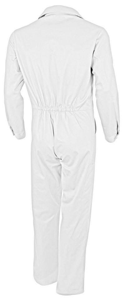 Qualitex Workwear Arbeitsoverall strapazierfähiger basic Rallyekombi aus reiner Baumwolle - BW 240 g (1-tlg) standard Blaumann mit 5 Taschen - Blickdicht - Pfle – Bild 2 von 3