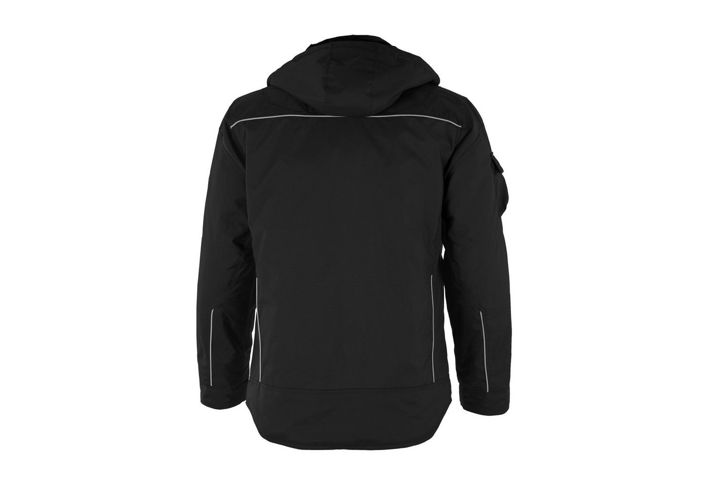 Qualitex Workwear Winterjacke Winterjacke "PRO" schwarz, Gr. M – Bild 2 von 2