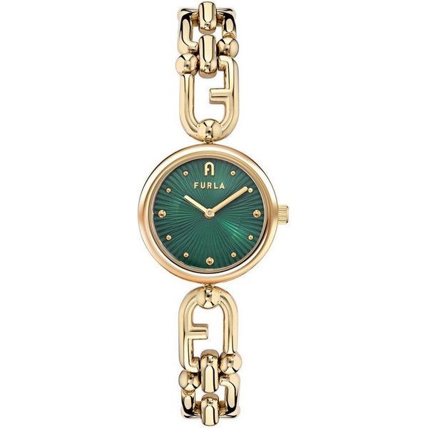 Furla Quarzuhr FURLA MIANUVOLA ROUND, (1-tlg., Not a set – not applicable to this product), Quarz Analog