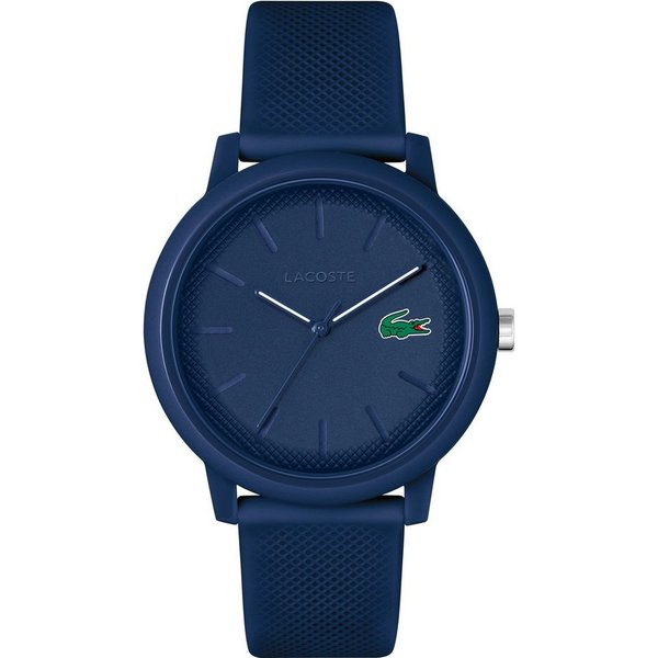 Lacoste Quarzuhr LACOSTE.12.12 2011172, Armbanduhr, Herrenuhr, Mineralglas, Silikonarmband