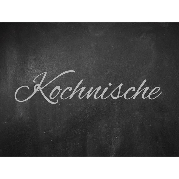 queence Küchenrückwand Kochnische - Spritzschutz Wandschutz für Herd & Spüle - Küche Wohnwand, (1-tlg), inkl. Klebepads und Saugnäpfen für eine flexible Befesti