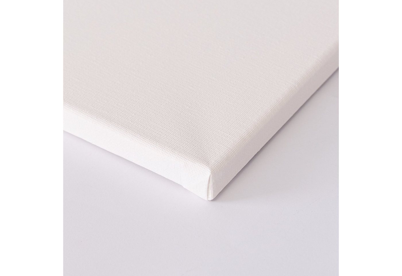 queence Leinwand Künstlerleinwand, Günstige Sets, 2-fach weiß, 100% Baumwolle, Holz, Canvas, Leinwand in verschiedene Größen und Sets – Bild 4 von 4