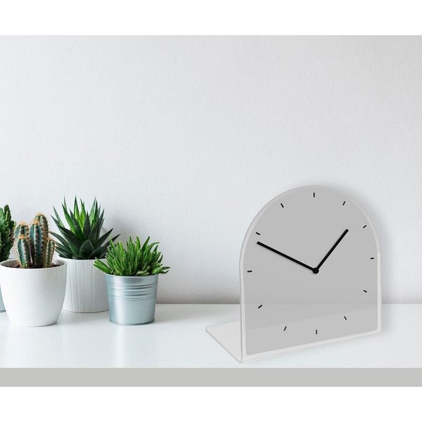 queence Tischuhr Helene Tisch, Uhr, modern, geräuschlos