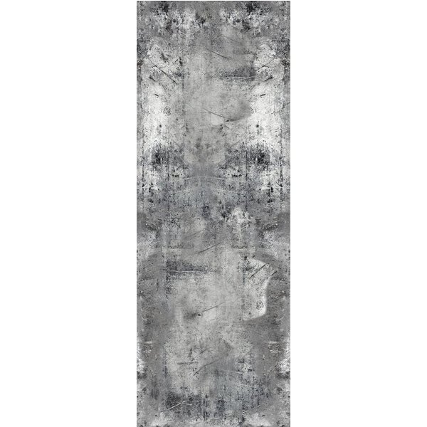 queence Vinyltapete Grunge, glatt, Steinoptik, bedruckt, unifarben, Abriebeffekte, minimalistisch, clean, 90x250cm, selbstklebend, kinderleichte Anbringung, Sti