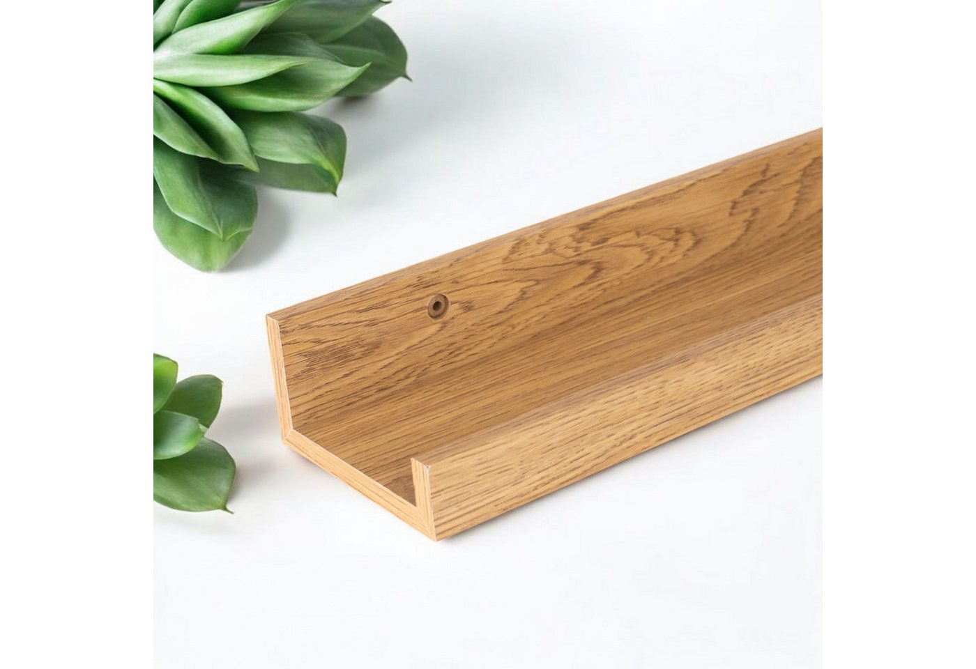 queence Wandregal Bilderleiste 2-teilig, Spar-Set 2-tlg., Galerieboard Posterleiste für Bilder und Fotos – Bild 5 von 5