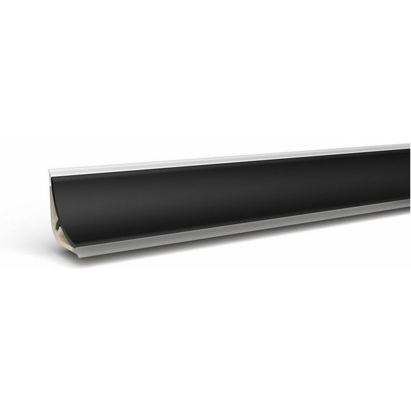 Quest Abschlussleiste für Arbeitsplatten 13,4 x 13,4 mm, 300 cm, zweiteilig, Schrauben/Nägel, Montagekleber oder doppelseitiges Klebeband, PVC 13,4 x 13,4 mm, 1