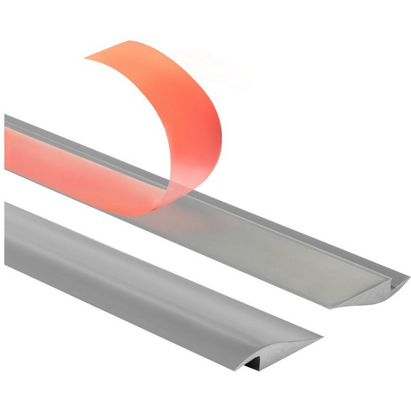 Quest Übergangsprofil Übergangsleiste selbstklebend 50 x 7 mm, Höhenausgleich (1-St), selbstklebend, Höhenausgleich 1-7 mm, 100 cm