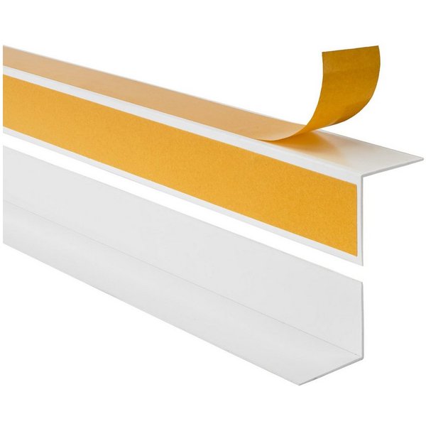 Quest Winkelprofil Kantenschutzprofil selbstklebend 15 x 15 mm, für Innenecken (1-St), selbstklebend, 15 x 15 mm, 100 cm