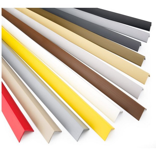 Quest Winkelprofil Kantenschutzprofil selbstklebend 27 x 27 mm (1-St), selbstklebend, 27 x 27 mm, 70 cm