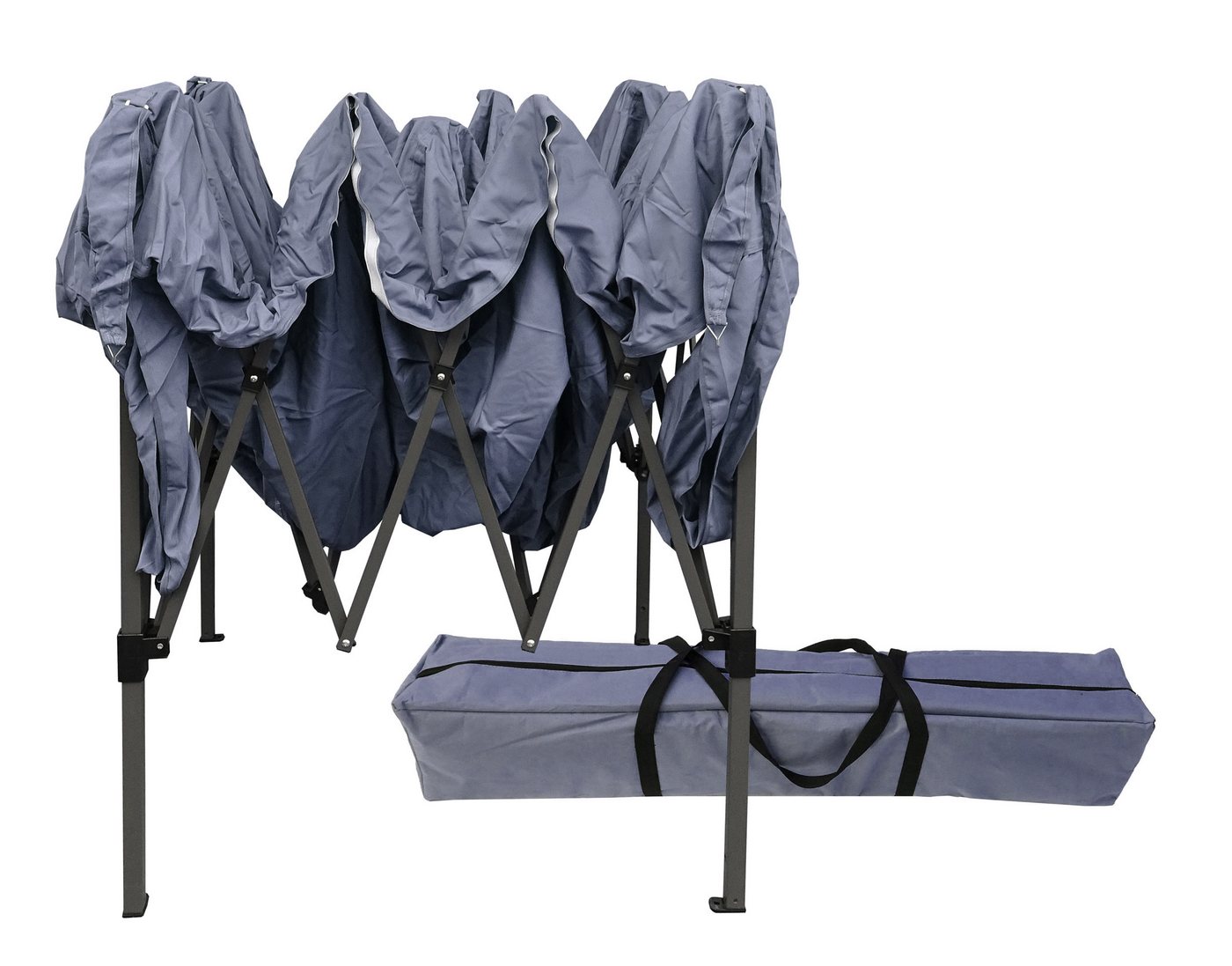 Quick Star Faltpavillon Pop-Up, mit 4 Seitenteilen, (Faltpavillon inklusive Seitenteilen), Maße L/B/H: 200x200x245cm – Bild 5 von 5