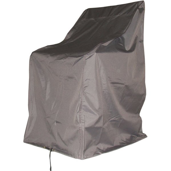 Quick Star Gartenmöbel-Schutzhülle Hochlehner- und Stapelstuhlhülle (1-St), 280g Polyester / PVC beschichtet