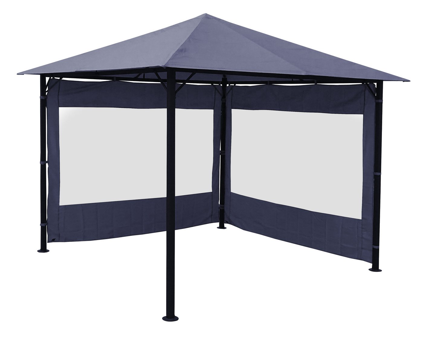 Quick Star Pavillonseitenteil Nizza, 250x190 cm, Fenstergröße ca. 158x110 cm – Bild 5 von 5