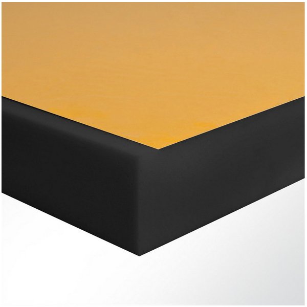 Quiet Please Dämmplatte Schallabsorber Basotect® 100x50x5cm schwarz Dark EcoBalanced selbstkle, (1-St), 1000 x 500 x 50 mm [L x B x H]