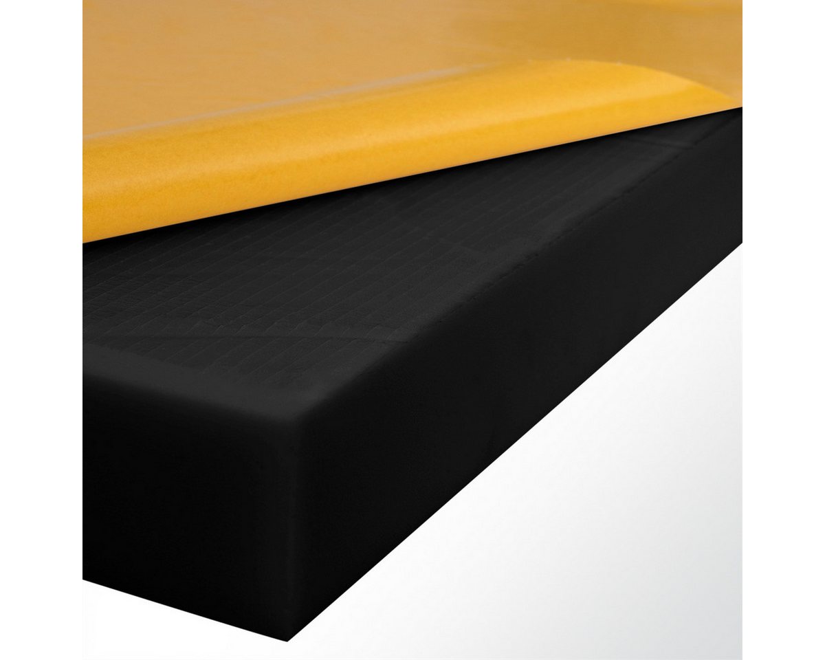 Quiet Please Dämmplatte Schallabsorber Basotect® 100x50x5cm schwarz Dark EcoBalanced selbstkle, (1-St), 1000 x 500 x 50 mm [L x B x H] – Bild 3 von 3