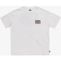 QUIKSILVER Herren Shirt TAKEUSBACKBUBBL TEES, Größe XXL in Weiß