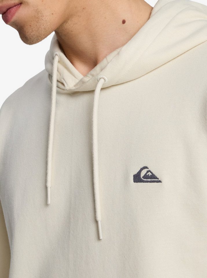 Quiksilver Kapuzensweatshirt BASIC HOODIE YOUNG MEN mit Kängurutasche, aus Baumwolle und Polyester – Bild 4 von 5