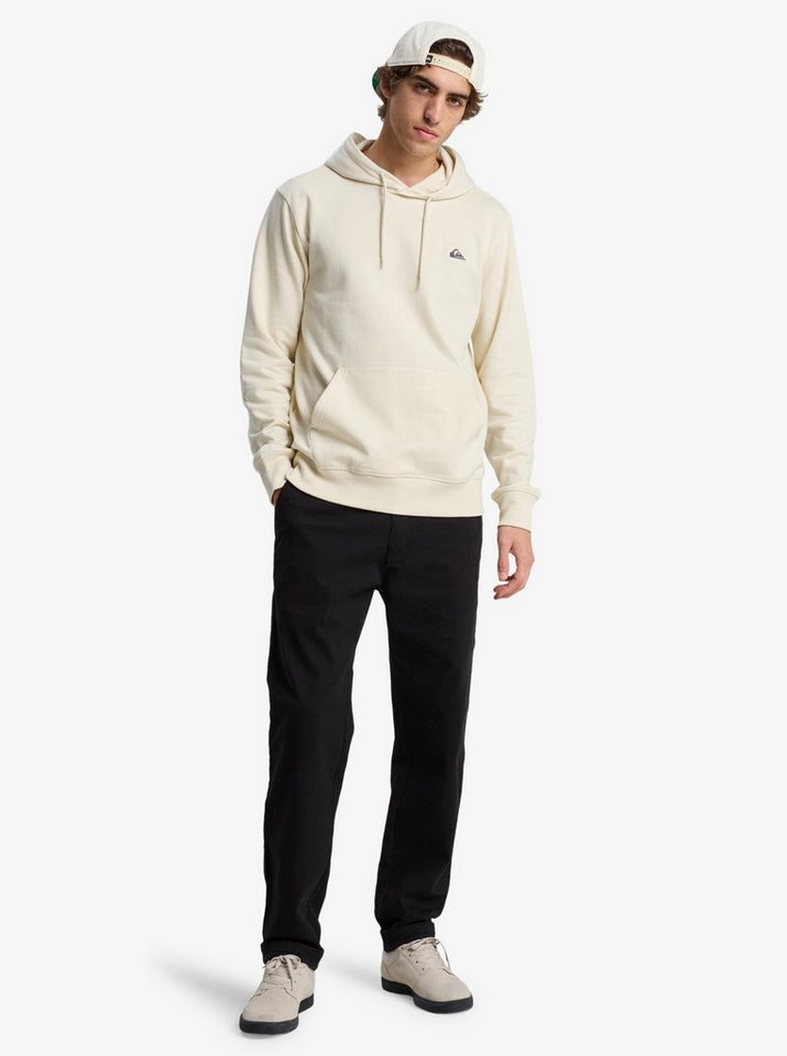 Quiksilver Kapuzensweatshirt BASIC HOODIE YOUNG MEN mit Kängurutasche, aus Baumwolle und Polyester – Bild 5 von 5