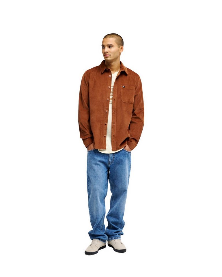 Quiksilver Langarmhemd Smoke Trail Cord – Bild 5 von 5