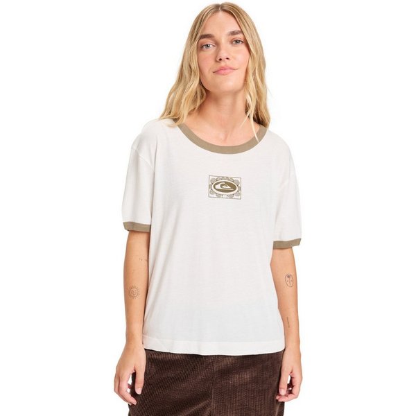 Quiksilver Rundhalsshirt Ringer Screen