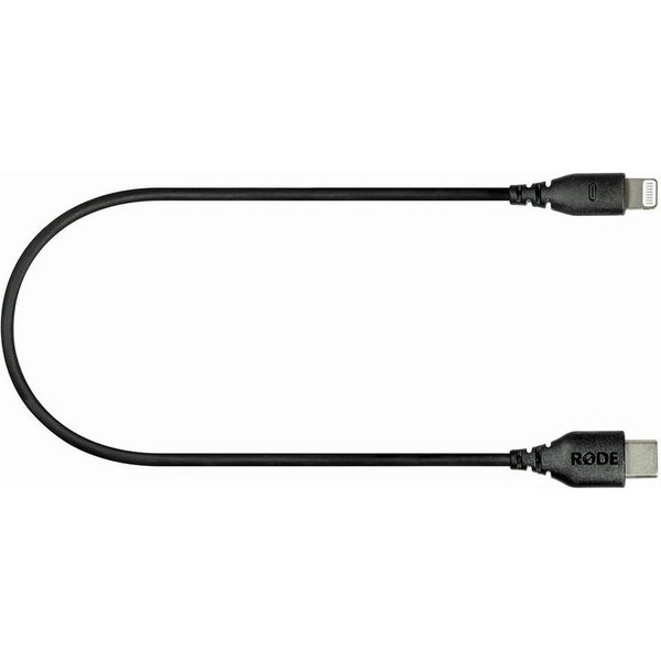 RØDE Rode SC21 USB-C auf Lightning Kabel 30cm Audio-Kabel, (30 cm), Zum Anschluss an iOS-Geräte mit Lightning-Port