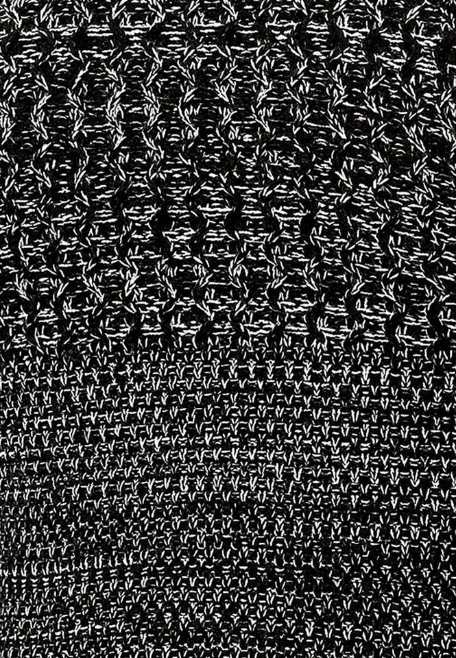 R-NEAL Rollkragenpullover Schwerer Rollkragen Winter Pullover mit Seitlicher Knopfleiste Rolli – Bild 3 von 3