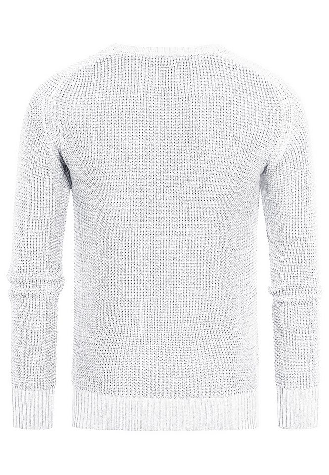 R-NEAL Rundhalspullover Business Strickpullover Herren Rundhals Pullover Strick Pulli S - 3XL – Bild 2 von 3