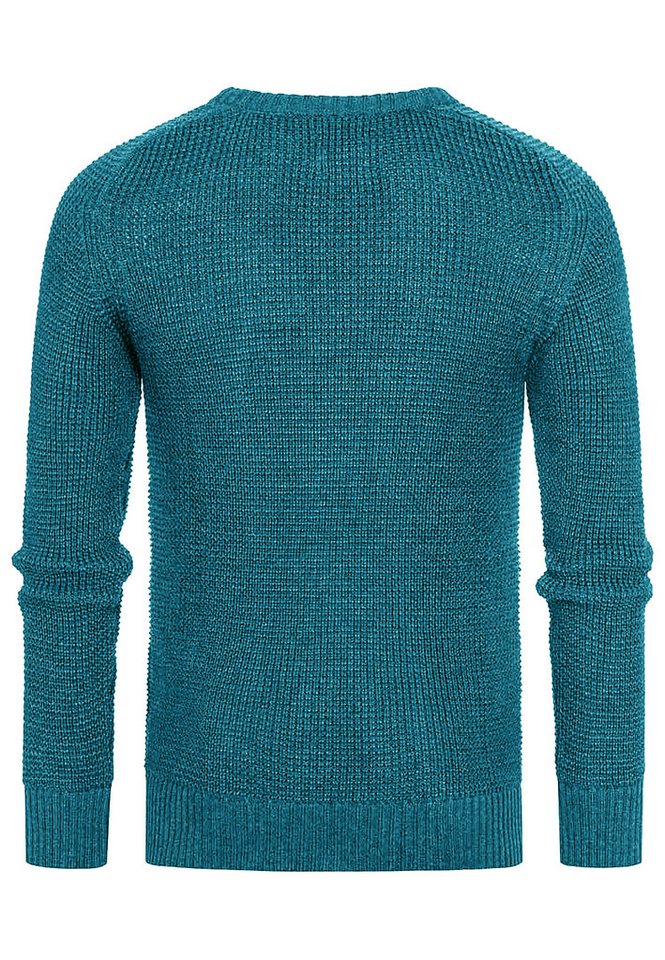 R-NEAL Rundhalspullover Business Strickpullover Herren Rundhals Pullover Strick Pulli S - 3XL – Bild 2 von 3